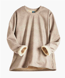 Thermal Fleece Lined Top - LU232